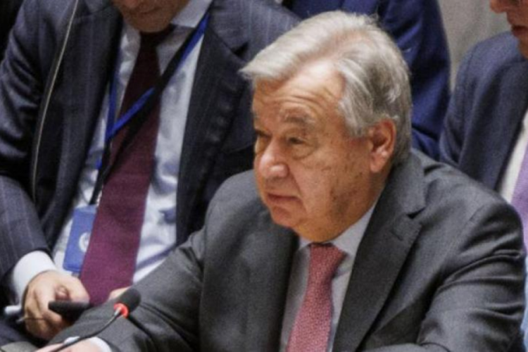 Antonio Guterres, Refah i&ccedil;in &ccedil;ağrı yaptı!