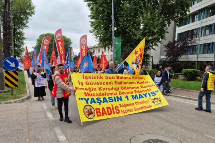 Bursa'da geleneksel 1 Mayıs coşkusu