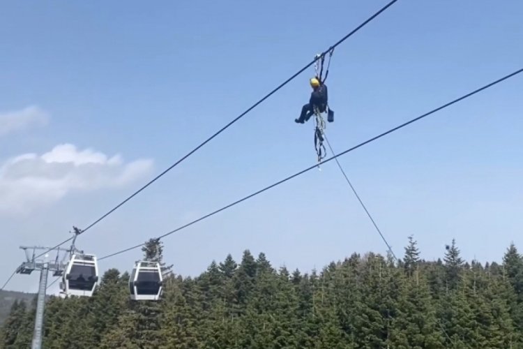 1 Mayıs'ı Uludağ'da kutladılar