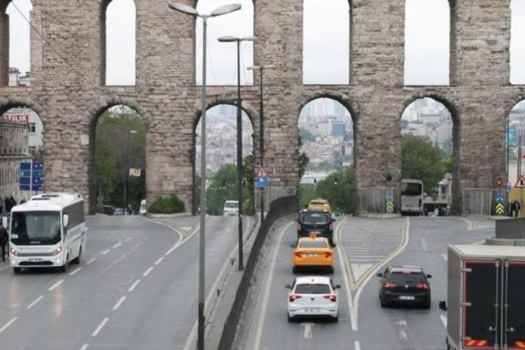 Bozdoğan Kemeri trafiğe a&ccedil;ıldı!