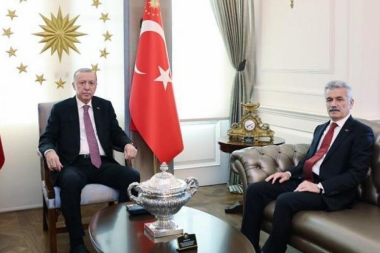 Cumhurbaşkanı Erdoğan, Danıştay Başkanı Yiğit'i kabul etti