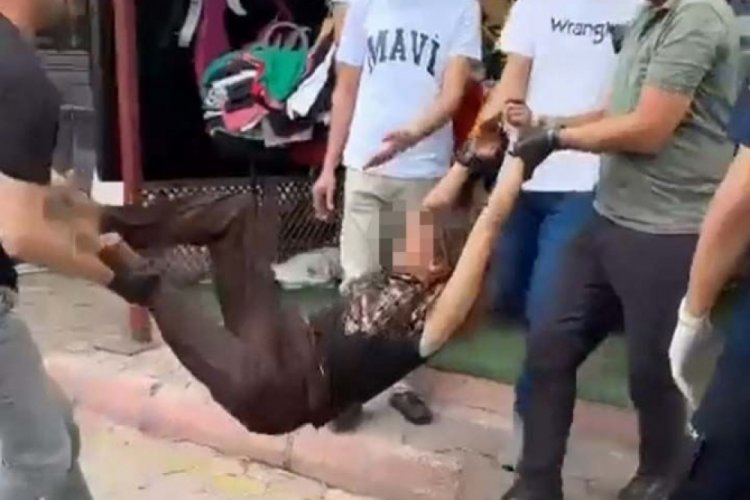 Kan revan i&ccedil;inde polise b&ouml;yle direndi!