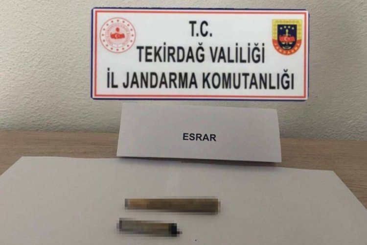 Tekirdağ'da uyuşturucu operasyonu