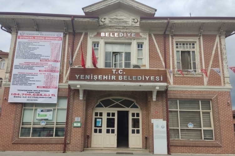 Bursa Yenişehir Belediyesi'nin borcu a&ccedil;ıklandı