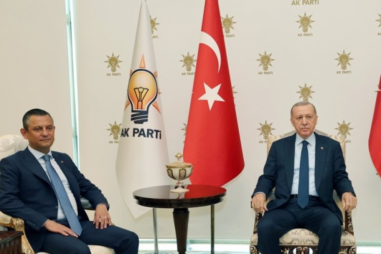 Erdoğan-&Ouml;zel g&ouml;r&uuml;şmesi sona erdi