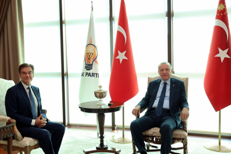 Cumhurbaşkanı Erdoğan, Prof. Dr. Mehmet &Ouml;z'&uuml; kabul etti