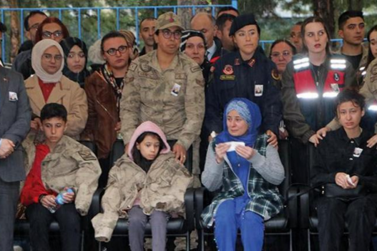 Şehit Kıdemli Baş&ccedil;avuş Yaşar'ın cenazesi Hatay'a g&ouml;nderildi