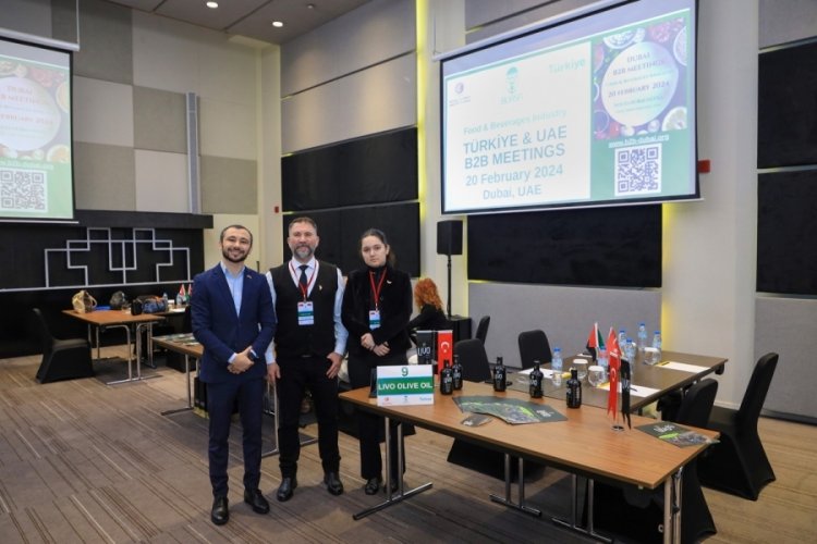 Bursa TB &uuml;yesi Livo Zeytinyağı, Dubai'de bayilik anlaşması imzaladı