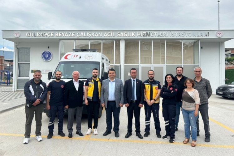 CHP Milletvekili Hasan Öztürk, sağlık emekçilerini ziyaret etti