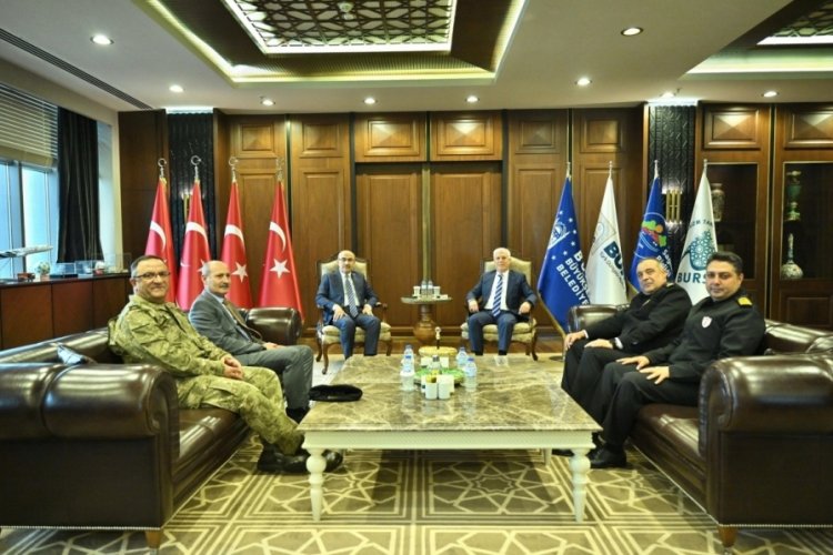 Başkan Bozbey'e &uuml;st d&uuml;zey ziyaret!