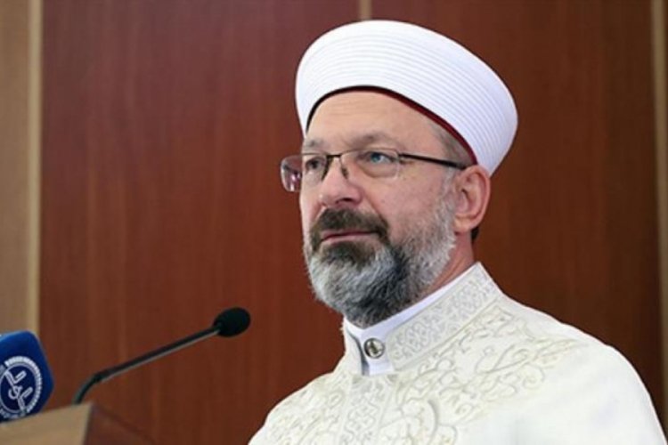 Diyanet İşleri Başkanı Erbaş'tan 'Gen&ccedil; T&uuml;rkiye Forumu'ndaki cevabının &ccedil;arpıtılmasına tepki
