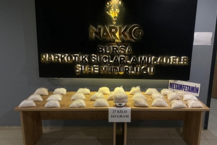 Bursa'da uyuşturucu operasyonu!