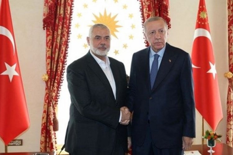 Cumhurbaşkanı Erdoğan, Haniye ile telefonda g&ouml;r&uuml;şt&uuml;
