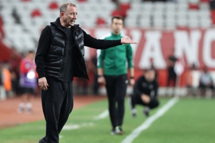 Sergen Yalçın: Antalyaspor'da son üç maçımız