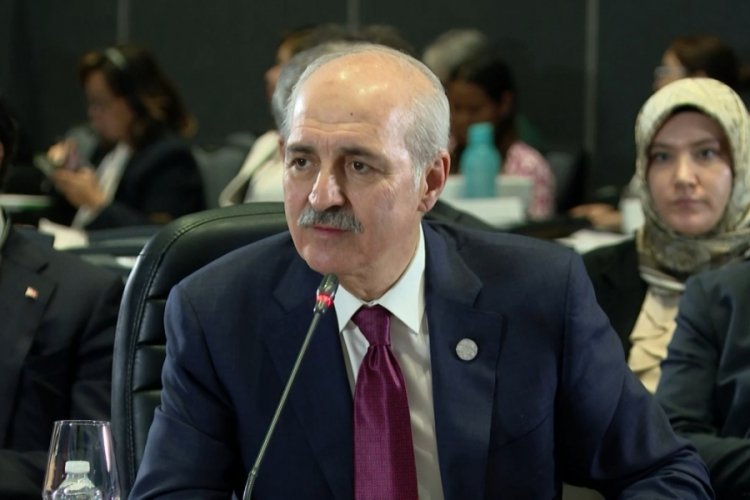 Meclis Başkanı Kurtulmuş: T&uuml;rkiye d&uuml;nyada en &ccedil;ok sığınmacıya ev sahipliği yapan &uuml;lke