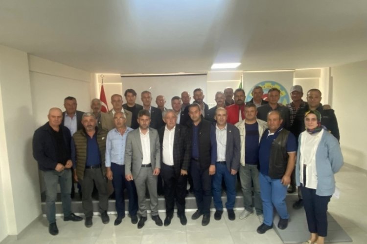 Yenişehir Ziraat Odası'nda yeniden Sadi Aktaş d&ouml;nemi
