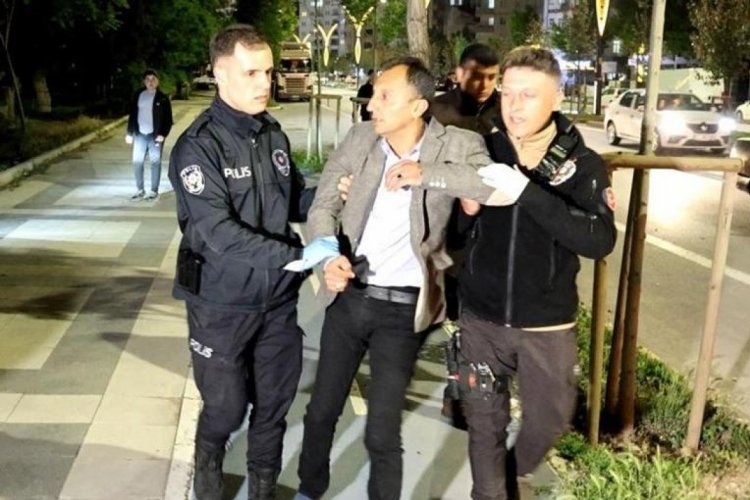 Aksaray'da polisle alkollü sürücü arasında ilginç diyalog!