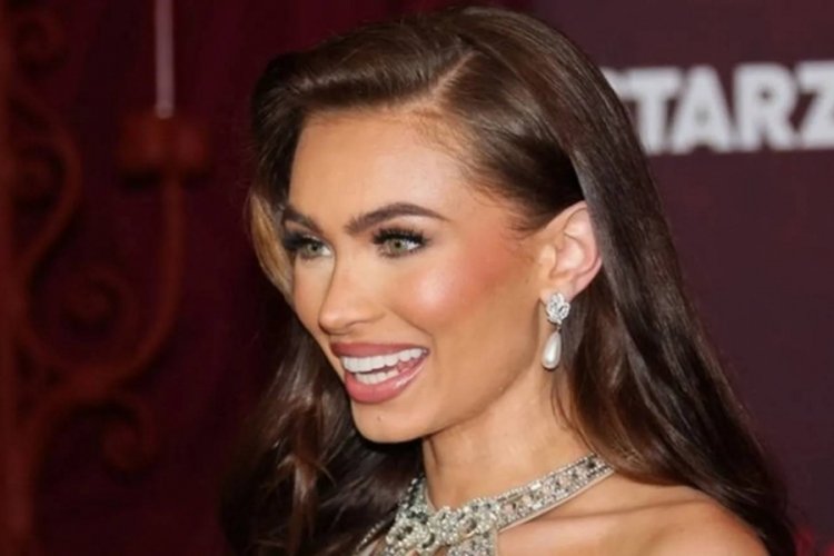 Miss Amerika g&uuml;zeli Noelia Voigt tacını bıraktı