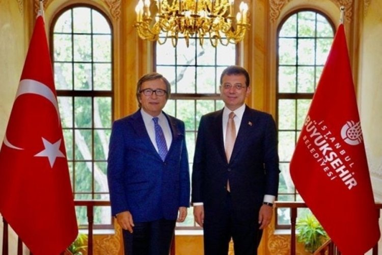 Erol Evgin'den Ekrem İmamoğlu'na ziyaret