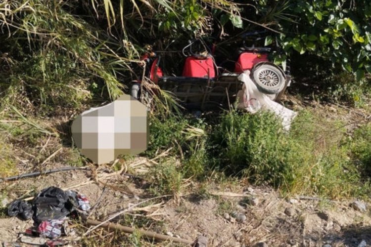 Antalya'da elektrikli motosikletin dere yatağına yuvarlandı! Hayatını kaybetti