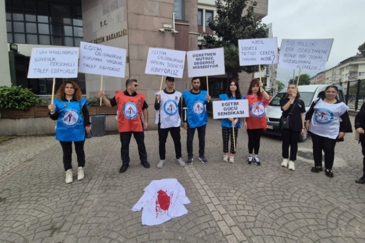 Eğitim G&uuml;c&uuml; Sen Bursa İl Temsilciliği, eğitimde şiddete 'dur' diyor&nbsp;