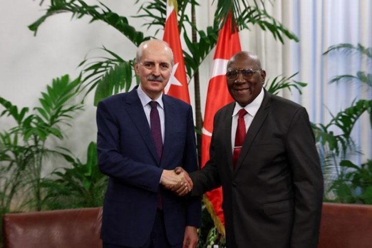 Meclis Başkanı Kurtulmuş, Küba Devlet Başkanı Yardımcısı ile görüştü