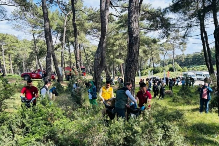 Çanakkale'de "Orman Benim" sloganı farkındalık yarattı