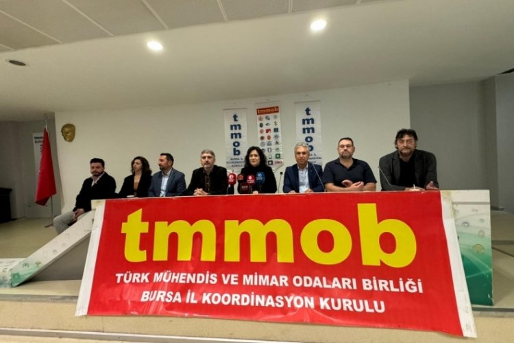 TMMOB Bursa İl Koordinasyon Kurulu: Dayatma sanayi planı istemiyoruz