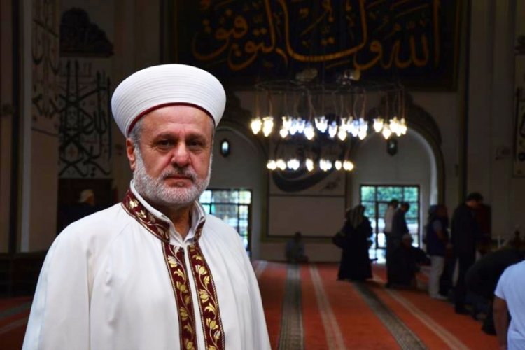 Bursa'da Ulu Cami'nin 25 senelik baş imamı emekli oldu