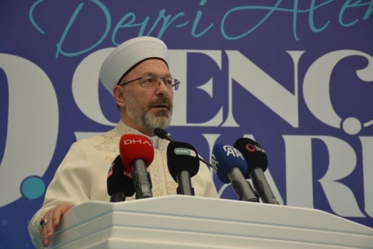 Diyanet İşleri Başkanı Erbaş'tan sosyal medya uyarısı
