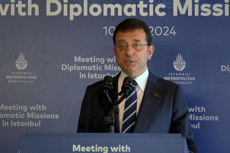 İmamoğlu'dan Filistin a&ccedil;ıklaması