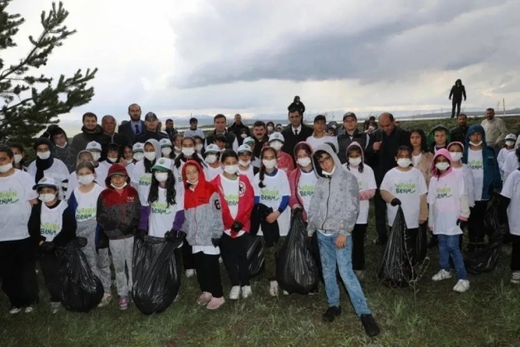 Kars'ta "Orman Benim" kampanya etkinliği ilgi topladı