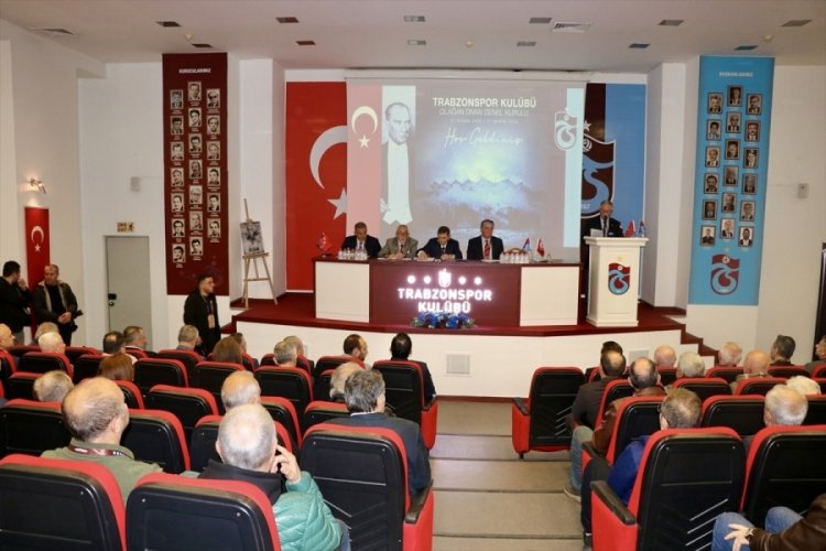 Trabzonspor'un 56. Olağan Divan Genel Kurul Toplantısı yapıldı