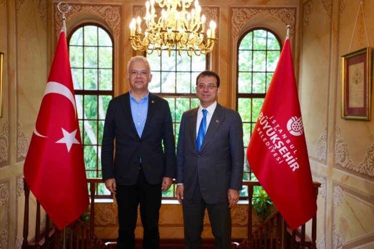 CHP Bursa Milletvekili Pala, İmamoğlu'nu ziyaret etti