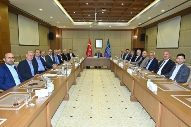 Başkan Bozbey 3 Aylık İstişare Toplantısı'nın ilkini ger&ccedil;ekleştirdi