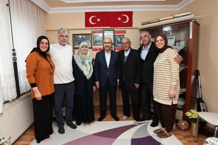 Bursa Valisi Demirtaş şehit annelerine ziyaret ger&ccedil;ekleştirdi