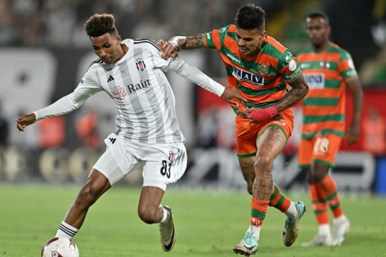 Beşiktaş, Alanya'dan 1 puanla d&ouml;nd&uuml;