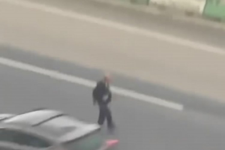 Bursa Mudanya yolunda alkoll&uuml; yaya paniği