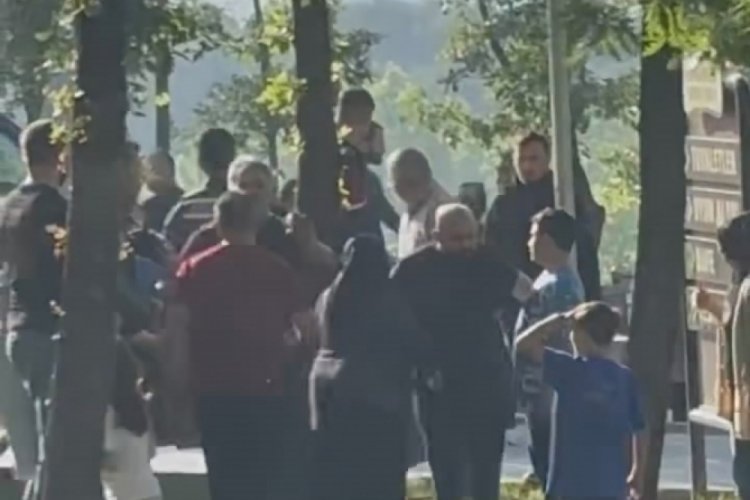 Bursa'da piknik alanında satırlı sopalı kavga!