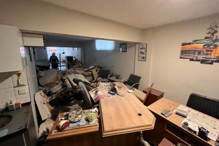 Isparta'da apartman dairesinde patlama: 1 yaralı