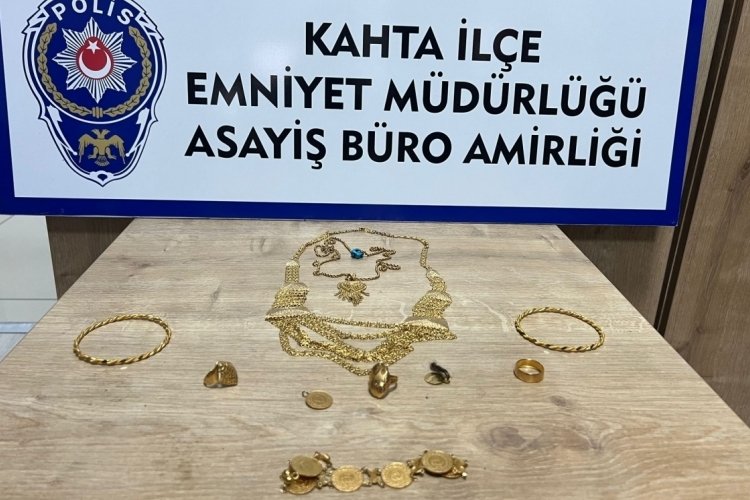 Adıyaman'da altın &ccedil;alan şahıs yakalandı