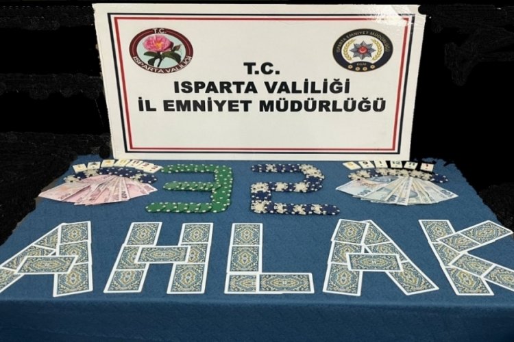 Isparta polisi kumarcılara g&ouml;z a&ccedil;tırmıyor