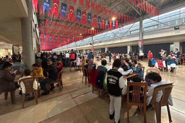 Bursa'da 334 sporcunun katılımı ile Satran&ccedil; Turnuvası d&uuml;zenlendi