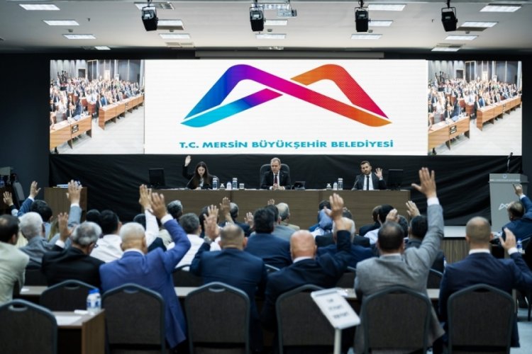 Mersin B&uuml;y&uuml;kşehir Belediyesi'nin yeni logosu oy &ccedil;okluğuyla kabul edildi