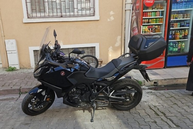 İstanbul'da milyonluk motosiklet &ccedil;alındı