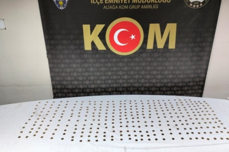 İzmir'de tarihi eser ka&ccedil;ak&ccedil;ılığı operasyonu