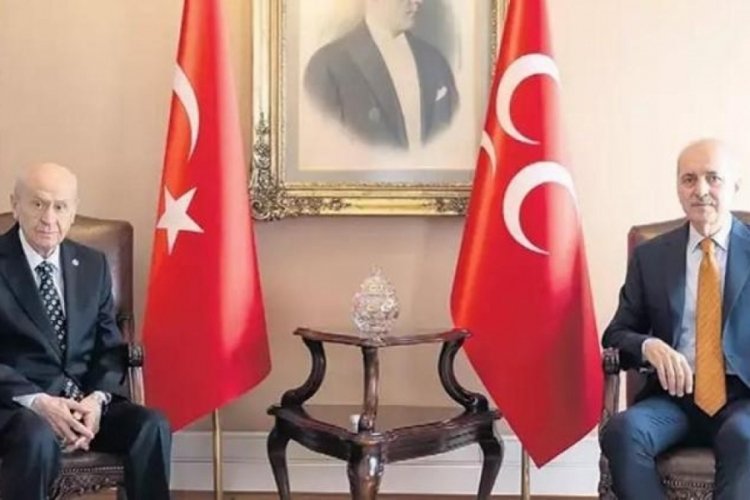 Meclis Başkanı Kurtulmuş, Devlet Bah&ccedil;eli ile bir araya geldi