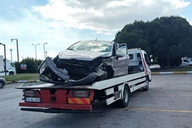 Kocaeli'nde TEM Otoyolu'nda kaza: Yaralılar var