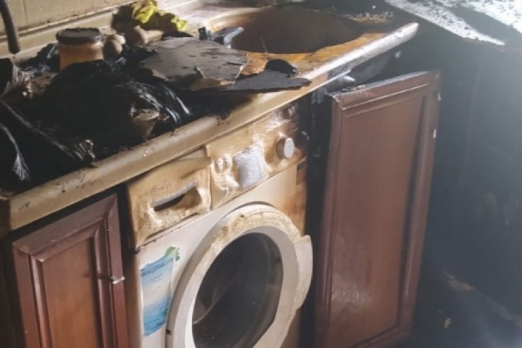 Hakkari'de bir evde &ccedil;ıkan yangın paniğe neden oldu