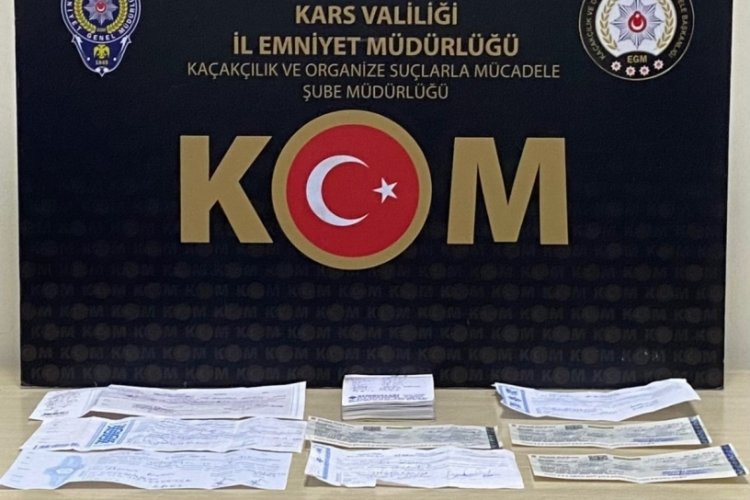 Kars'ta tefecilere operasyon: 4 g&ouml;zaltı